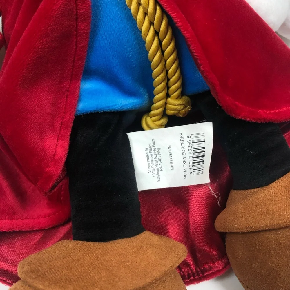 Disney World Mickey Mouse Magical Wizard Plush